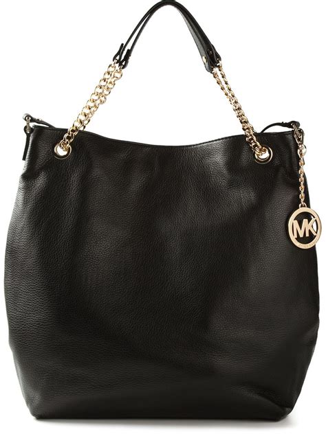 michael kors tote chain handle|More.